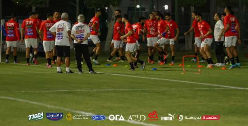 منتخب مصر المشارك في بطولة كأس العرب يواصل استعداده لمبارتي تونس